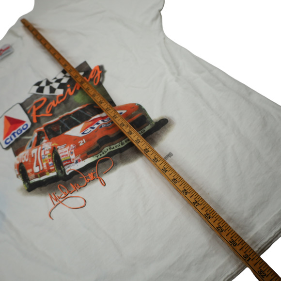 Vintage Chase Authentics Citgo Racing Graphic Nascar T Shirt - Picture 6 of 9